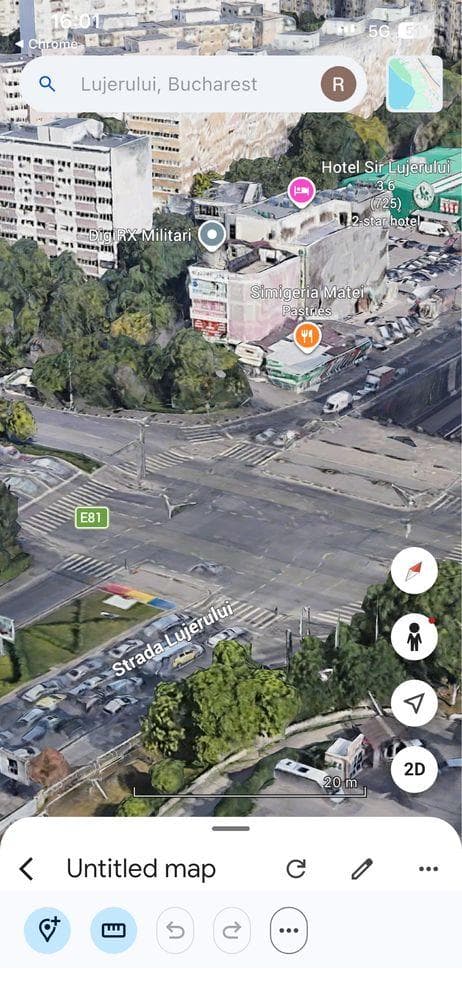 Inchiriez fataza cladire pentru spatiu publicitar - imagine 1